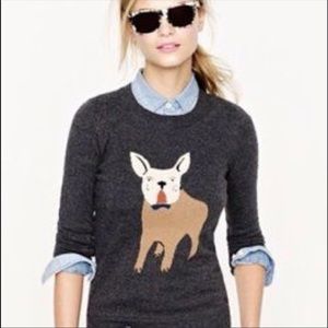 JCrew Bulldog Sweater XS